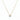 9KYG 1LGD 0.52CT EF/VS Lab Grown Diamond Pendant Necklace - 20801854