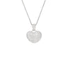 18k White Gold Tdw. 1.85CT Pave Diamond Heart Pendant | Gold Diamond Necklace | Gold Cross Necklace Australia | Rose Gold Necklace | Gold Cross Necklace Melbourne | Gold Diamond Pendant Necklace | Gold Necklace For Women | H&H Jewellery 