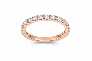18K Yellow Gold Tdw. 0.60ct Diamond Band Ring