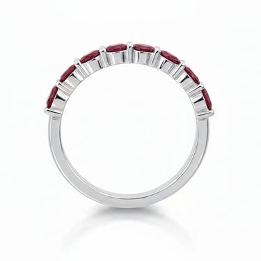 18K White Gold 1.35ct Ruby Ring - 20738525