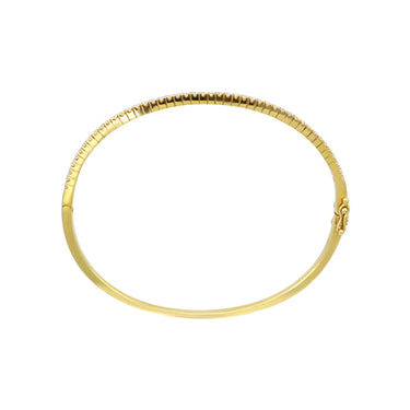18K Yellow Gold Tdw. 0.58ct Diamond Bangle | Diamond Tennis Bracelet Melbourne | Diamond Tennis Bracelet Australia | H&H Jewellery
