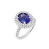 18K White Gold 2.00ct Tanzanite and Diamond Ring - 20729219 - H&H Jewellery Pty Ltd