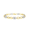 18K White and Yellow Gold Tdw. 2.05ct Diamond Bracelet | Diamond Tennis Bracelet Melbourne | Diamond Tennis Bracelet Australia | H&H Jewellery