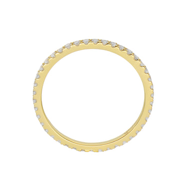 18K Yellow Gold Tdw. 0.40ct Diamond Band Ring - 20729295 - H&H Jewellery Pty Ltd