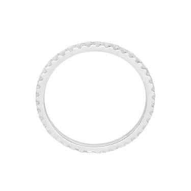 18K White Gold Tdw. 0.40ct Diamond Band Ring - 20729301 - H&H Jewellery Pty Ltd