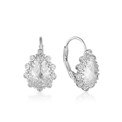 Georgini Luxe Oppulenza Earrings Silver - H&H Jewellery Pty Ltd