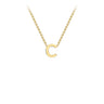 9K Gold 'C' Initial  Necklace - 1.19.0152 - H&H Jewellery Pty Ltd