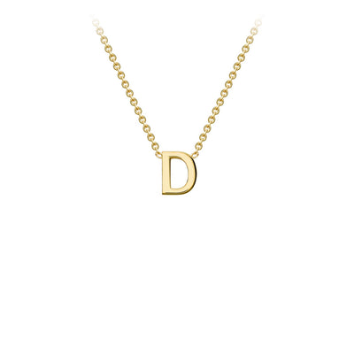 9K Gold 'D' Initial Necklace - 1.19.0153 - H&H Jewellery Pty Ltd