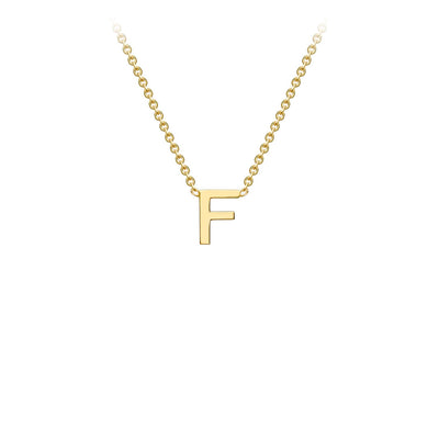 9K Gold 'F' Initial Necklace - 1.19.0155 - H&H Jewellery Pty Ltd