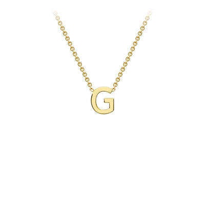 9K Gold 'G' Initial Necklace - 1.19.0156 - H&H Jewellery Pty Ltd