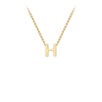 9K Gold 'H' Initial Necklace - 1.19.0157 - H&H Jewellery Pty Ltd