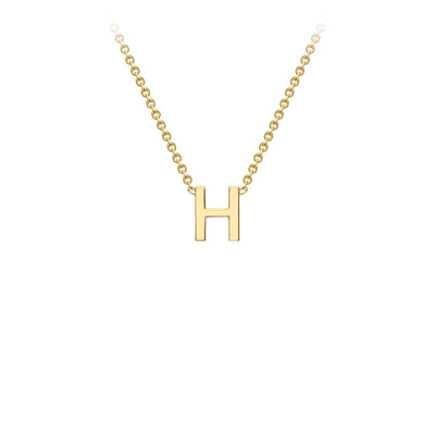 9K Gold 'H' Initial Necklace - 1.19.0157 - H&H Jewellery Pty Ltd