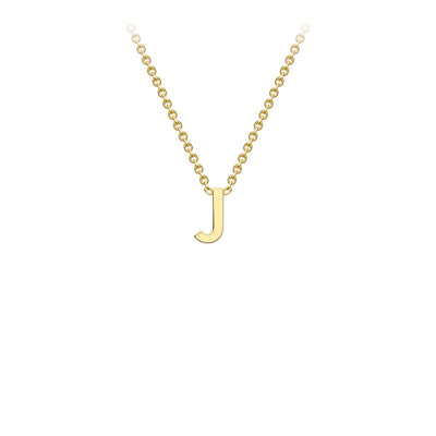 9K Gold 'J' Initial Necklace - 1.19.0519 - H&H Jewellery Pty Ltd