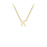 9K Gold 'K' Initial Necklace - 1.19.0160 - H&H Jewellery Pty Ltd