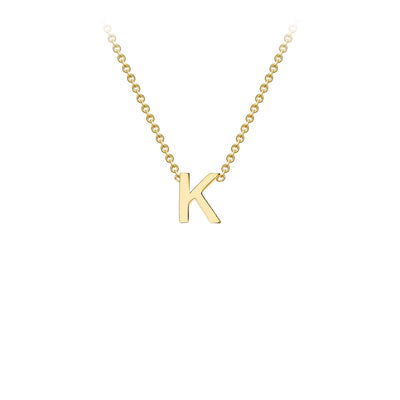 9K Gold 'K' Initial Necklace - 1.19.0160 - H&H Jewellery Pty Ltd