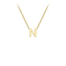 9K Gold 'N' Initial Necklace - 1.19.0163 - H&H Jewellery Pty Ltd