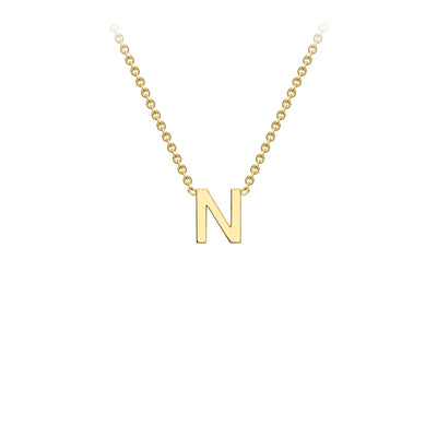 9K Gold 'N' Initial Necklace - 1.19.0163 - H&H Jewellery Pty Ltd