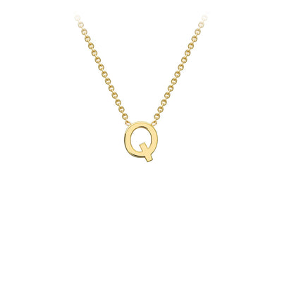 9K Gold 'Q' Initial Necklace - 1.19.0166 - H&H Jewellery Pty Ltd
