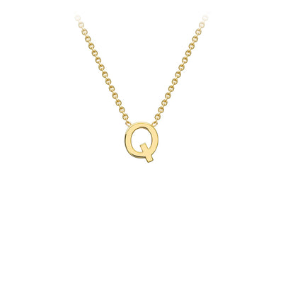 9K Gold 'Q' Initial Necklace - 1.19.0166 - H&H Jewellery Pty Ltd