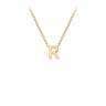9K Gold 'R' Initial Necklace - 1.19.0167 - H&H Jewellery Pty Ltd
