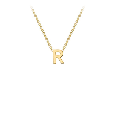 9K Gold 'R' Initial Necklace - 1.19.0167 - H&H Jewellery Pty Ltd