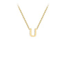9K Gold 'U' Initial Necklace - 1.19.0170 - H&H Jewellery Pty Ltd