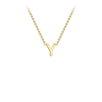 9K Gold 'Y' Initial Necklace - 1.19.0174 - H&H Jewellery Pty Ltd