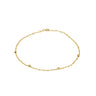 9K Yellow Gold Curb Chain Anklet | Gold and Diamond Bangles Melbourne | Gold and Diamond Bangles Australia | H&H Jewellery