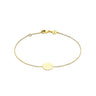 9K Gold Mini Disc Bracelet | Gold and Diamond Bracelet Melbourne | Gold and Diamond Bracelet Australia | H&H Jewellery