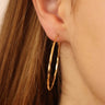 9K Yellow Gold Hoop Earrings | Gold Hoop Earrings Melbourne | Gold Hoop Earrings Australia | H&H Jewellery