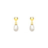 9K Yellow Gold Fresh Water Pearl Drop Earrings | Pearl Jewellery Australia | Pearl Jewellery Melbourne | Pearl Drop Earrings Australia | H&H Jewellery