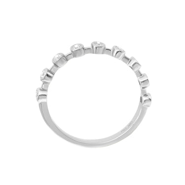 18K White Gold Tdw. 0.20ct Diamond Ring - 20729257 - H&H Jewellery Pty Ltd