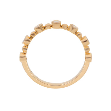 18K Rose Gold Tdw. 0.25ct Diamond Ring - 20719270 - H&H Jewellery Pty Ltd