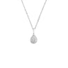 9K White Gold Tdw. 0.10ct Diamond Pendant - 20695996 - H&H Jewellery Pty Ltd