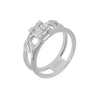 18K White Gold With Diamond Ring | White Gold Jewellery Melbourne | White Gold Jewellery Australia | H&H Jewellery 