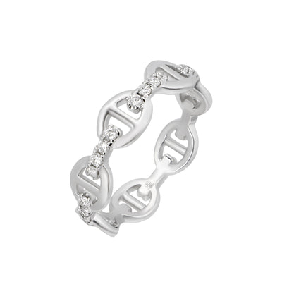 18K White Gold Tdw. 0.27ct Diamond Ring - 20729400 - H&H Jewellery Pty Ltd