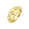 18K Yellow Gold Tdw. 0.37ct Diamond Ring - 20729424 - H&H Jewellery Pty Ltd