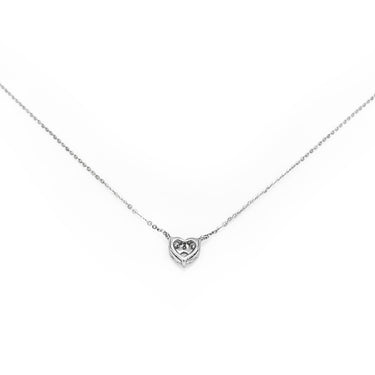 18K White Gold Tdw. 0.22ct Diamond Necklace - 20717741 - H&H Jewellery Pty Ltd
