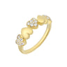 18K Yellow Gold Tdw. 0.34ct Diamond Ring - 20729684 - H&H Jewellery Pty Ltd