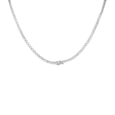 18K White Gold Tdw. 5.23ct Diamond Tennis Necklace - 20729035 - H&H Jewellery Pty Ltd