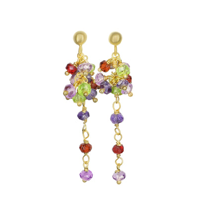9K Yellow Gold Nature Gemstone Earring - 20729820 - H&H Jewellery Pty Ltd