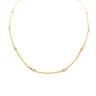 18K Yellow Gold Tdw. 0.29ct Diamond Chain Necklace - 20727703 - H&H Jewellery Pty Ltd