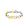 18K White and Yellow Gold Tdw. 6.23CT Diamond Bracelet  | Diamond Tennis Bracelet Melbourne | Diamond Tennis Bracelet Australia | H&H Jewellery