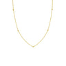 9K Yellow Gold Small Ball Twist Chain Necklace - 1.13.1384 - H&H Jewellery Pty Ltd