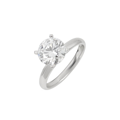 14K White Gold 2.04ct Lab-Grown Diamond Engagement Ring | Diamond Rings Melbourne | Engagement Rings Melbourne | Wedding Rings Melbourne | H&H Jewellery