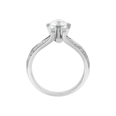 18K White Gold Tdw. 0.96ct Diamond Ring | Diamond Rings Melbourne | Engagement Rings Melbourne | Wedding Rings Melbourne | H&H Jewellery