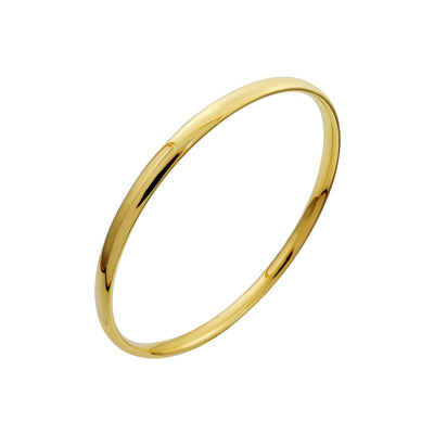 9K Gold Silver Filled Wide 4.5mm Bangle  | Gold and Diamond Bangles Melbourne | Gold and Diamond Bangles Australia | H&H Jewellery