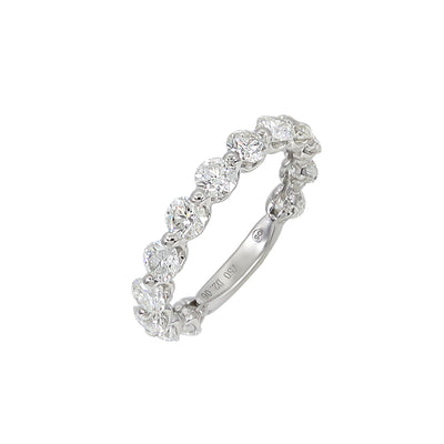 18K White Gold Tdw. 2.06ct Diamond Band Ring - 20733094 - H&H Jewellery Pty Ltd