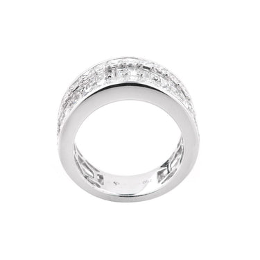 18k White Gold Tdw. 4.00ct Baguette & Princess Ring - 20504588 - H&H Jewellery Pty Ltd