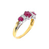 18K Gold 1.30ct Ruby & Diamond Ring - 20527617 - H&H Jewellery Pty Ltd